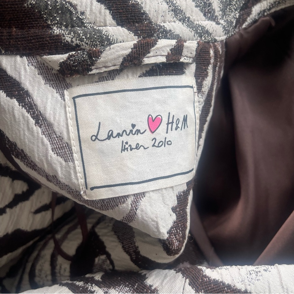 Lanvin for H&M Zebra Print Trench Coat - Picture 6 of 10